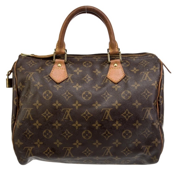 Louis Vuitton Brown Monogram Handbag - Picture 2 of 4